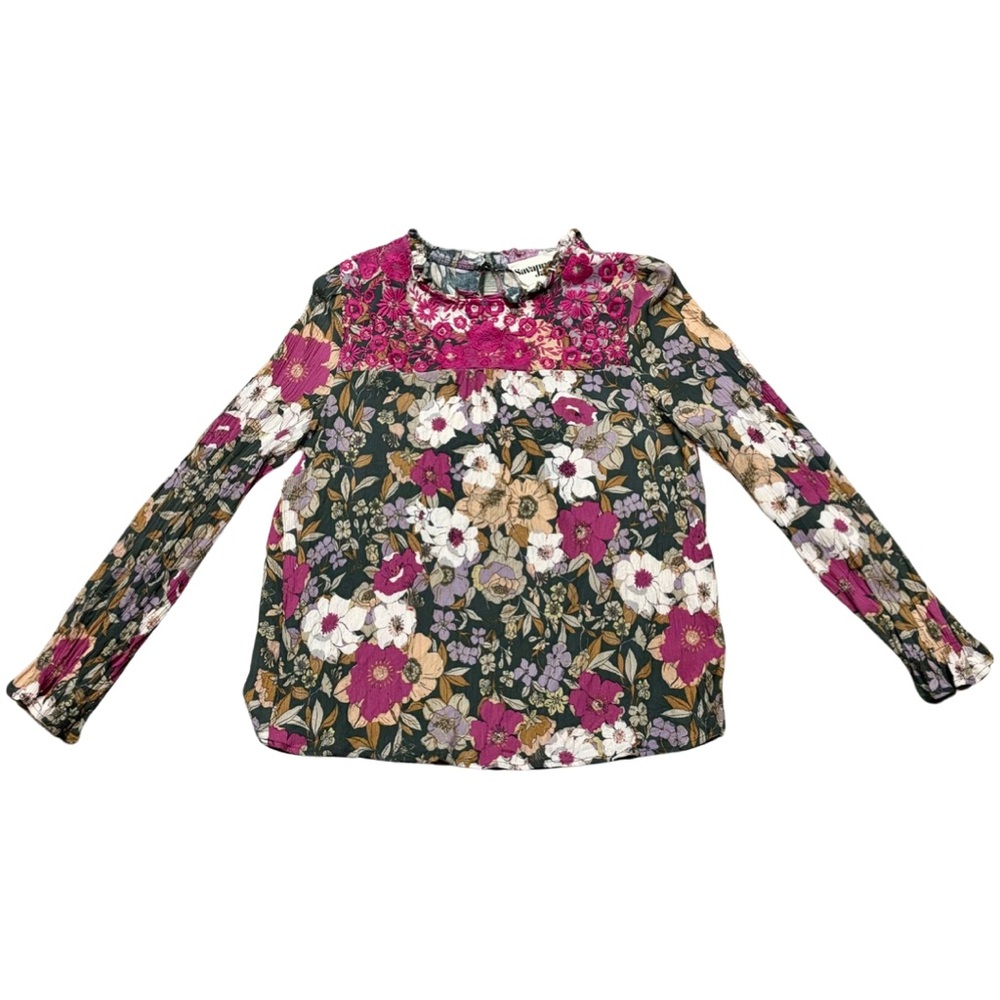 Adorable Boho Peasant Blouse by Savanna Jane! Size Medium - Picture 3 of 11